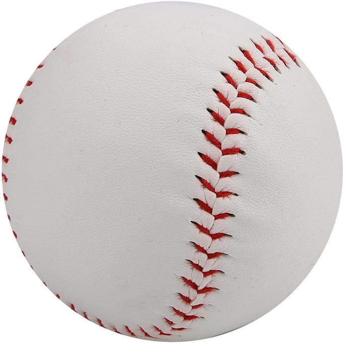 Zachte Vulling Oefen Training PVC Hand Naaien Softball gray