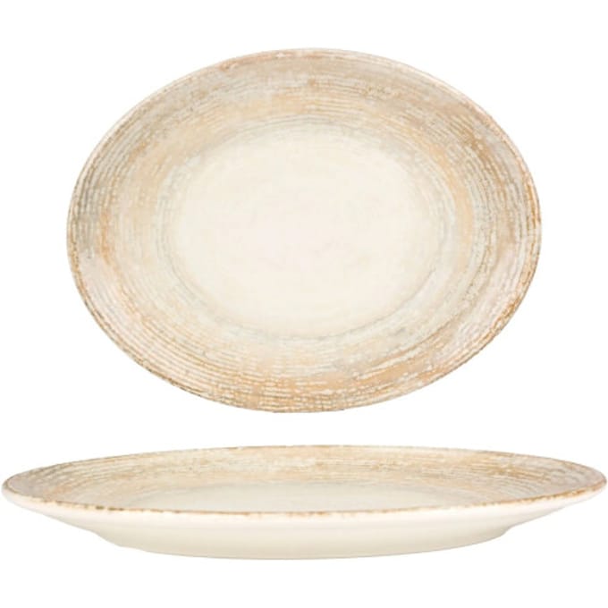 Bonna Serveerschaal - Patera - Porselein - 25 cm - set van 2