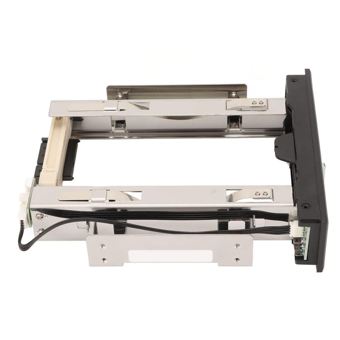 Boîtier de disque dur interne 3,5 pouces, 6 Gbit/s, échangeable à chaud, bonne dissipation thermique, rack mobile sans plateau pour disque dur white