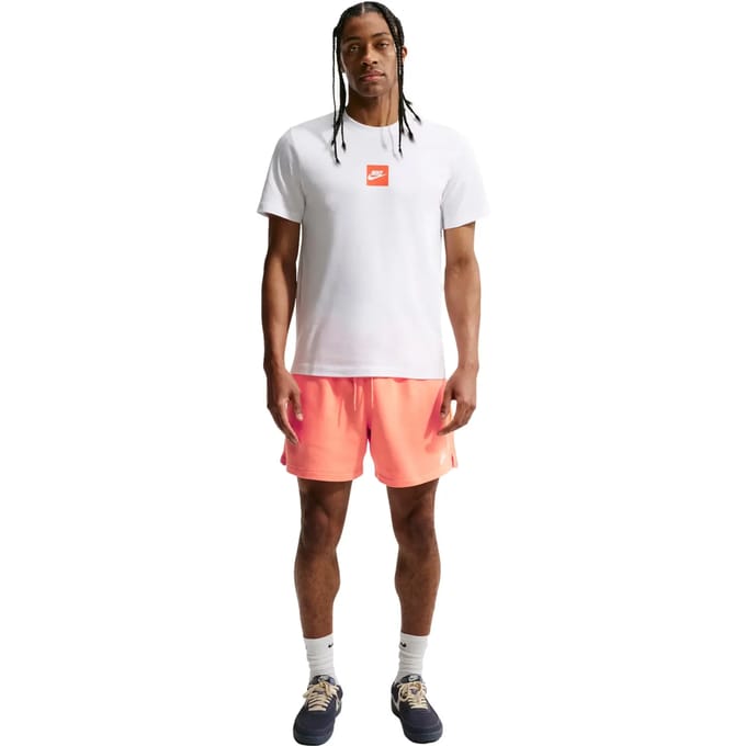 Nike Club T-shirts Heren - Wit - Maat L