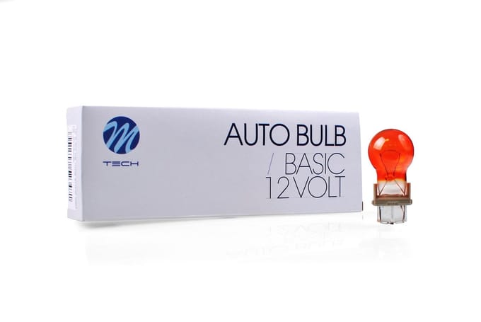 M-Tech - PY27W 12V 27W - Basic - Oranje - 10 stuks