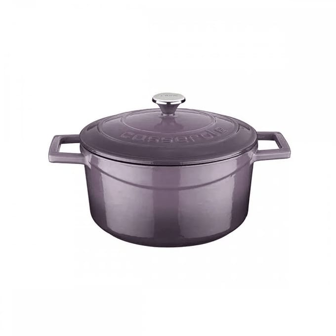 Lava Braadpan - 20 cm - 2.82 liter - Gietijzer - Paars