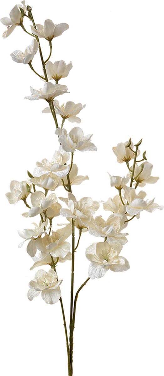 Clayre & Eef Kunstbloem 110 cm Wit Polyester