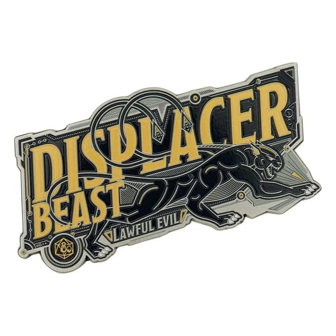 FaNaTtik Dungeons & Dragons Ingot Displacer Beast Limited Edition Coins