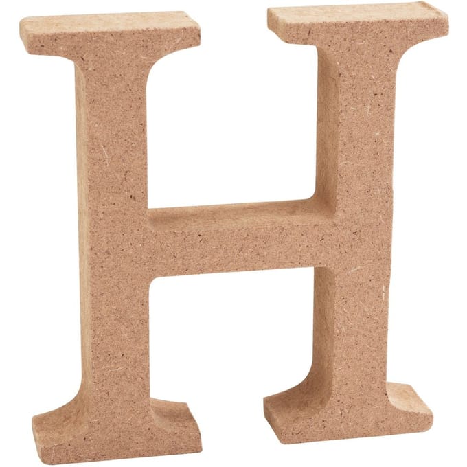 VBS MDF-brieven - Letter "H"