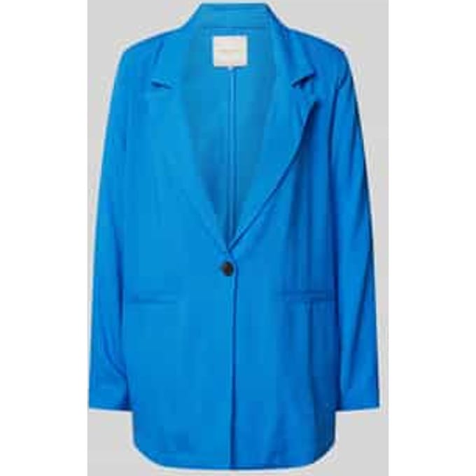 Blazer van een mix van viscose en linnen, model 'Luigi'