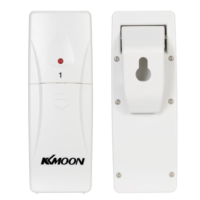 KKmoon Mini LCD Digitale Thermometer Temperatuurmeter 0 Celsius ~ 50 Celsius met Meting Celsius / Fahrenheit Max Min Waarde white
