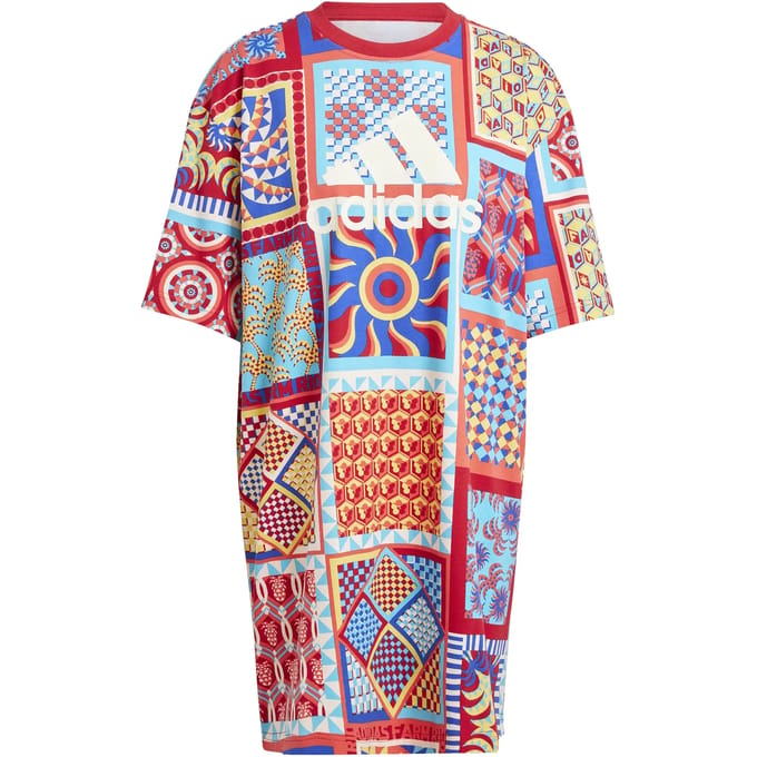 Slim-fit t-shirtjurk voor dames adidas x Fram