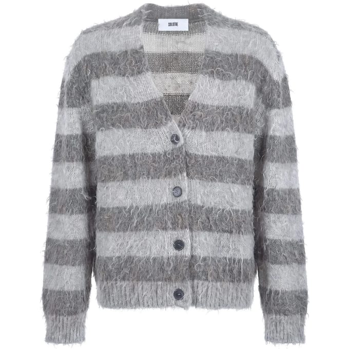Solotre Cardigan - 480509 - Fantasia Tortora