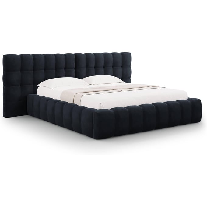 Bed frame Bali velvet met opbergruimte 200 x 200 cm | Cosmopolitan Design