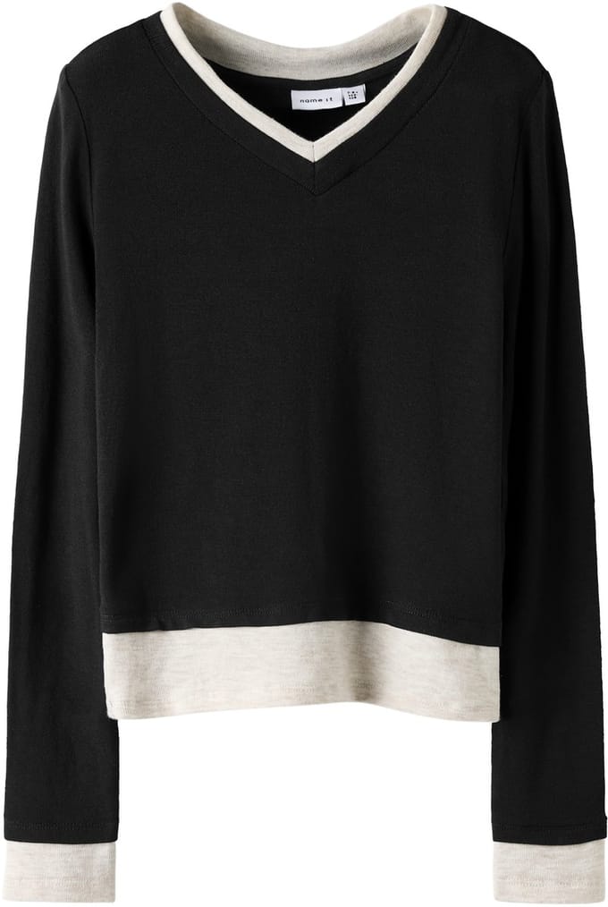 NAME IT - NKFNORA LS SLIM TOP XNOOS - Meisjes - Blouses