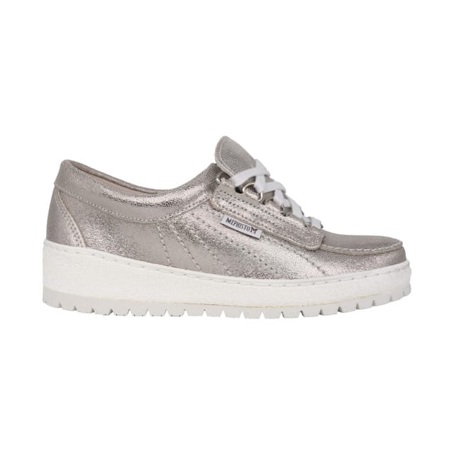 Mephisto Lady - dames sneaker - Zilver - maat 35.5 (EU) 3 (UK)