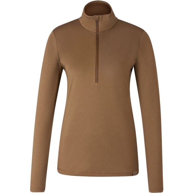 Bogner Fire + Ice Margo Baselayer Shirt Dames Wintersport (Maat - S, Kleur - Hazelnut)