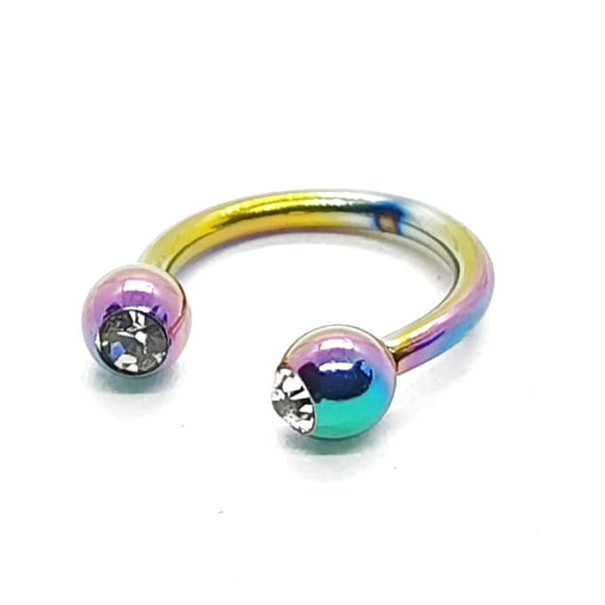 Olie Met Steentjes - Neus / Septum / Helix Piercing
