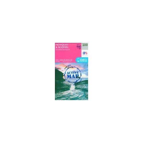 Newquay, Bodmin, Camelford & St Austell - Ordnance Survey
