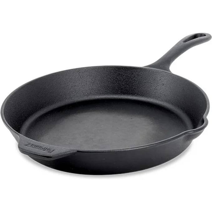 Petromax Essential • Skillet FP30 • Robuuste Gietijzeren Koekenpan - 30cm