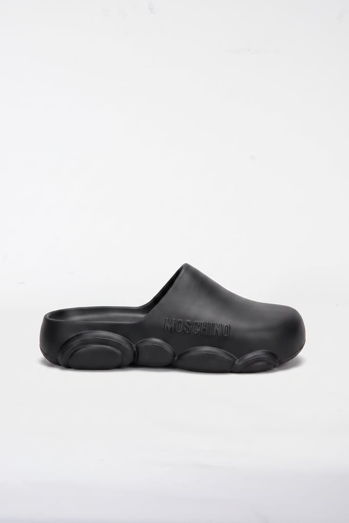 Moschino Flip Flop Sandals Black Größe: 37-38 | Flip-Flops Outlet | Damen | Schwarz