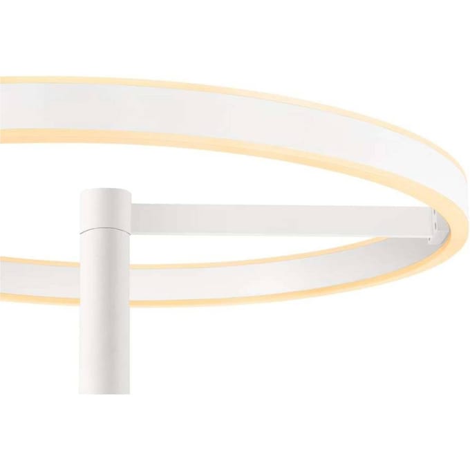 SLV LED vloerlamp One Straight, wit, 2700/3000 K