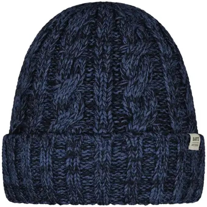 Beanie met labeldetail, model 'Kaen'