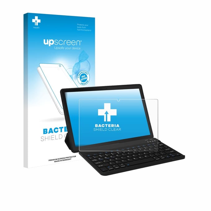 upscreen - Screenprotector voor Laptok YXPA7LBK 11" - Folie Beschermfolie transparant antibacterieel