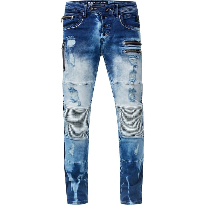 Jeansbroek "MISATO" slim fit (THE FULLY LOADED)