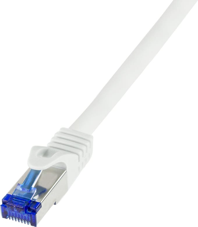 Logilink Patchkabel Cat.6A S/Ftp Ultraflex 0,25M Voor Lan Wit