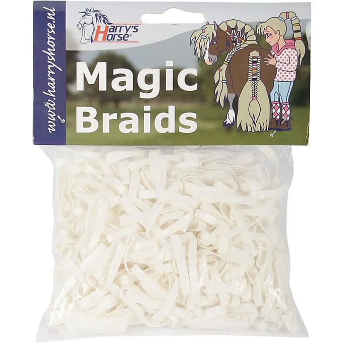 Harrys Horse Horse - Magic Braids - Wit