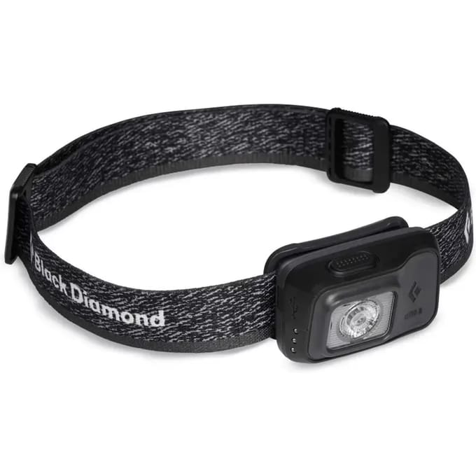 Black Diamond Astro 300-R Oplaadbare Hoofdlamp (Maat - OS, Kleur - Graphite)