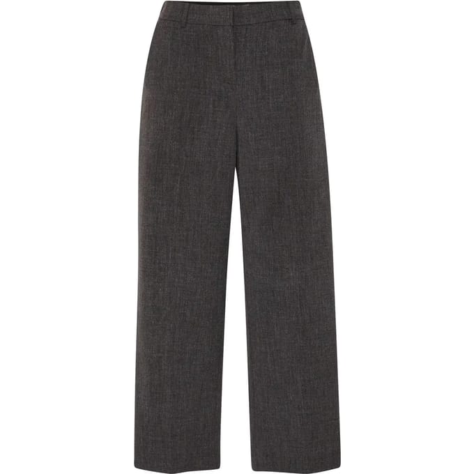 b.young - BYDANTA WIDE LEG PANT 2 CROP - Dames - Regular fit jeans