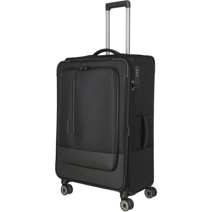 Travelite Crosslite 5.0 Large 4-wiel trolley zwart