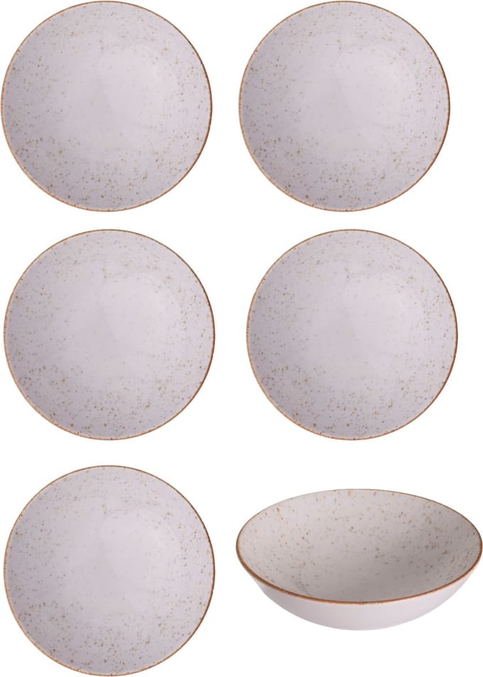 Hazel & Bos Juntos - Kom - 17,5 cm - Porselein - Set van 6 – Picadas