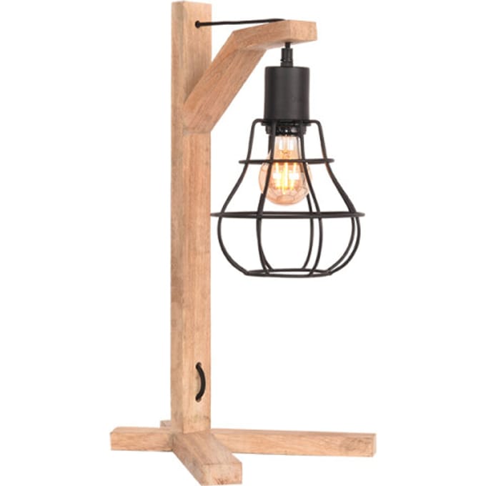 LABEL51 - Tafellamp Drop - Zwart - 34x29x53cm