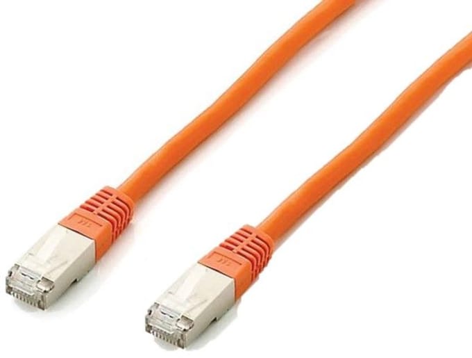 CAT6a sFTP kabel 15 meter Oranje