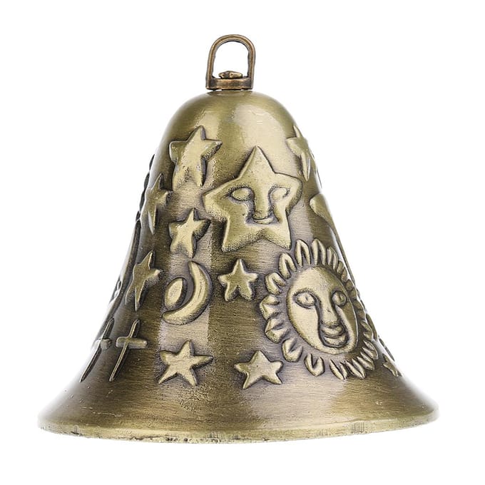 Chinese Feng Shui antieke bel windgong Home Decor voor fortuin as described beige