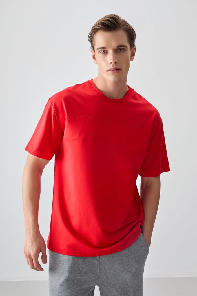 Oversized Col T-shirt