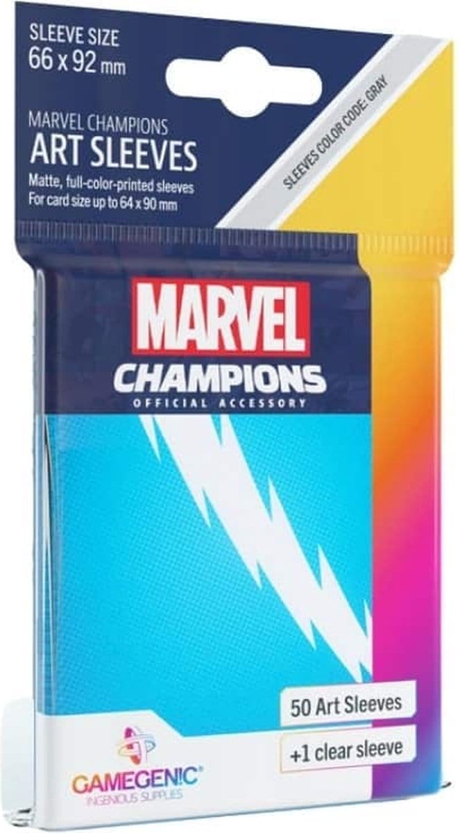 Sleeves Marvel Champions - Quicksilver (50+1)