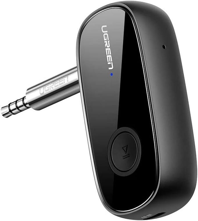 Audio Zender - Bluetooth Adapter - Muziek Streamen - Bluetooth 5.0 aptX - 18.4 x 9.4 x 1.8 cm - Zwart