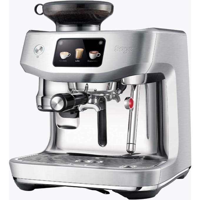 Sage SES985BSS the Oracle Jet Brushed Stainless Steel - RVS - Pistonmachine - Touchscreen - Cold Brew - Automated tamping - Espressomachine