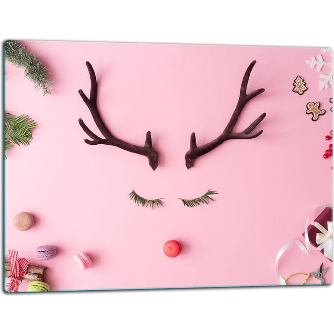 TMK ArtDeko - Snijplank - Glas - 52x40 cm - Hert Design