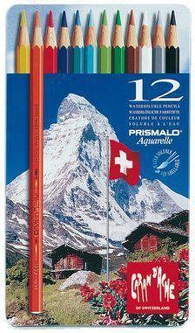 Kleurpotloden Caran d'Ache Prismalo doos 12 stuks