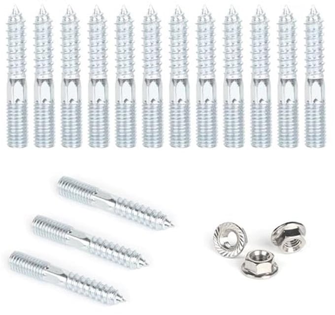 Dubbele Kopschroeven M10 x 60 mm met Torx - 15 Stuks