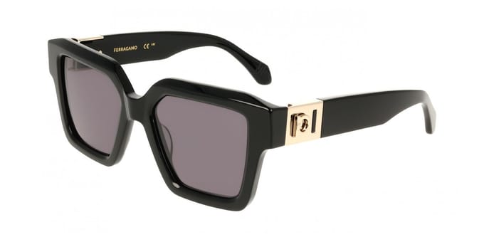 Ferragamo SF2084S Black 53/19/145 WOMAN Zonnebrillen