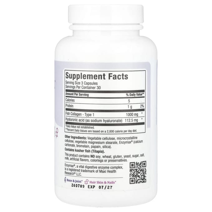 Maxi Health, Maxi Collageen HA™, 1.000 mg, 90 Maxi Capsules (333 mg per capsule)