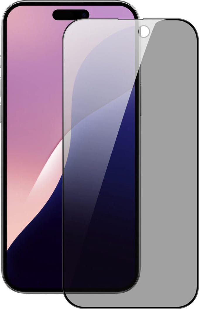 Dux Ducis - Privacy Screenprotector - Geschikt voor Apple iPhone 16 Pro Max - Tempered Glass - Zwart