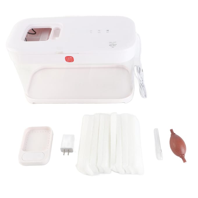 Aquarium Intelligent Blanc Éco Petit Aquarium de Bureau USB Inclut Éclairage LED et white