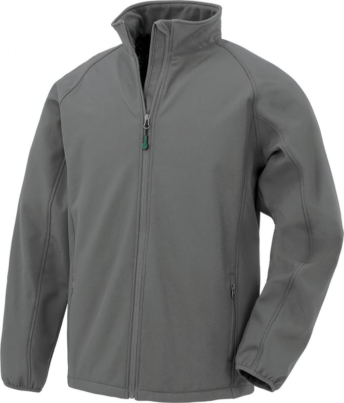 Result Men´s Recycled 2-Layer Printable Softshell Jacket RT901 - Workguard Grey - 3XL