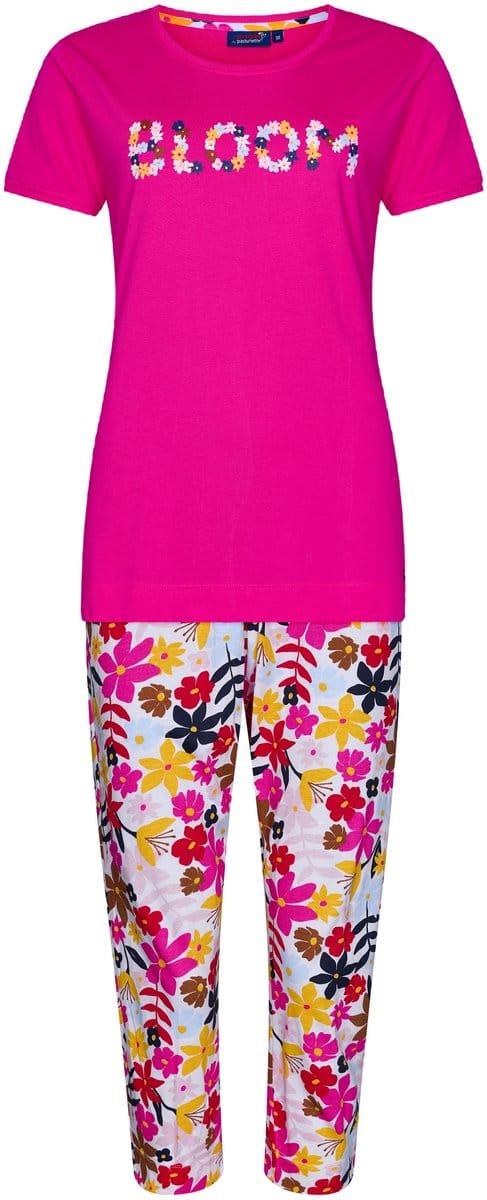 Dames Pyjamaset Rebelle - Full Bloom - Bio Katoen - Maat 36