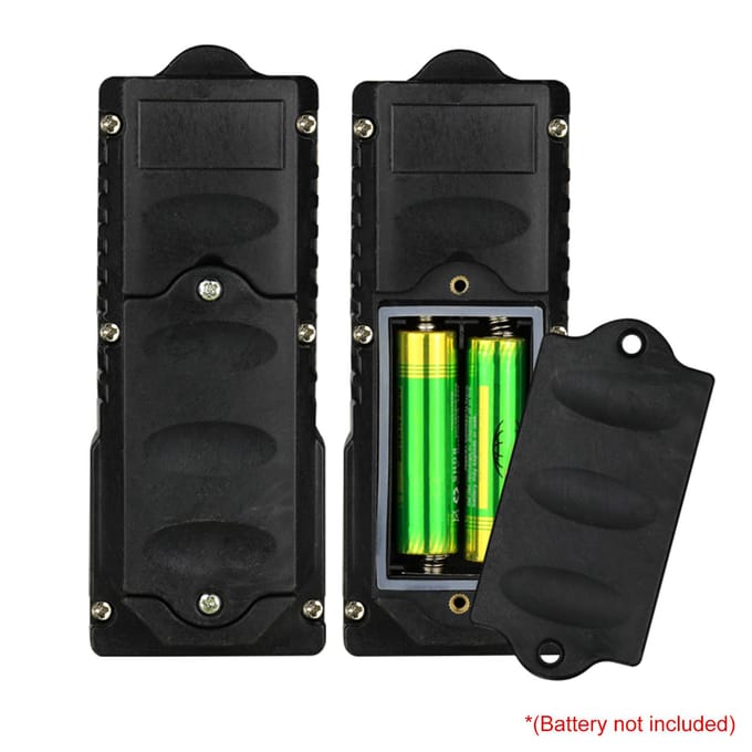 2-knops afstandsbediening en 1-kanaals controller voor waterpomp DC12-80V geel