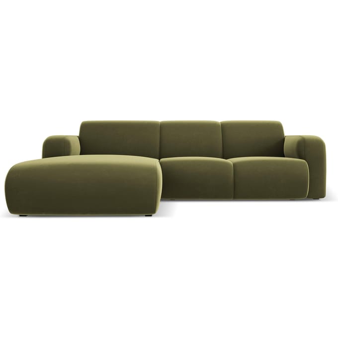 4-zitshoekbank Lola velvet links | Windsor & Co