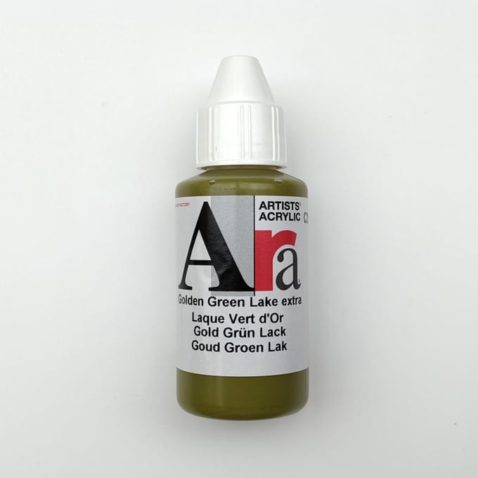 Acrylverf Ara 100ml - Goud Groen Lak - C295